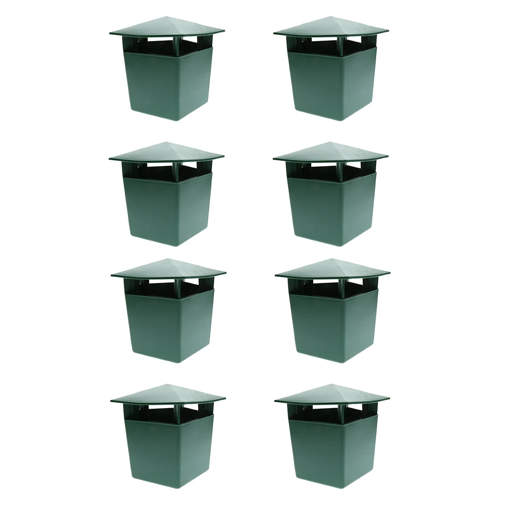 8 Pieces Beer Slug & Snail Traps Eco-Friendly to Catch Slugs Snails Catcher, Safe for Kids and Pets