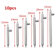 10pcs Watch Pin Pepair Tools & Kits 1.5mm Diameter Quick Release Watch Strap Spring Bars Pins 16MM 18MM 20MM 22MM 24MM Length