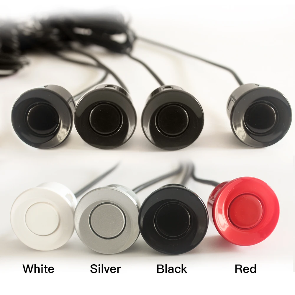Car 12V 4 pure buzzer reversing radar, Parking Aid radar system, 22mm probe reversing sound