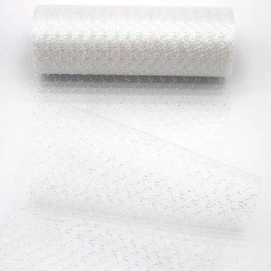 15CM 골드/실버 메쉬 실크 리본 10 야드 DIY 수제 재료 공예 머리 활 Peng 스커트 Tulle 웨딩 장식