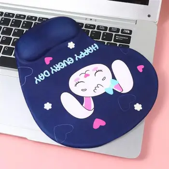 

Cartoon Mouse Mat Anti Slip Mouse Protector Durable Mouse Cushion Adorable Wrist Rest Cushion for Computer Laptop Notebook