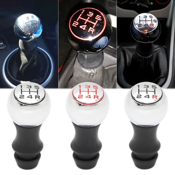 

Gear Shift Knob 5 Speed Manual Handle Lever Shifter for Peugeot 106 206 306 406 107 207 307 407 301 308 2008 3008 Citroen C2-C4
