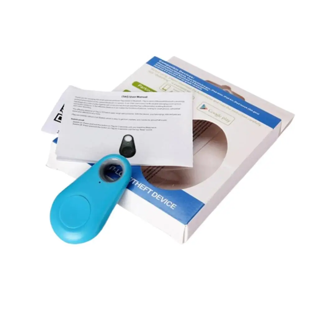 Water Drop Shaped Bt 4.0 Low Power Mobile Phone Case Key Anti-Theft Alarm Intelligent Anti-Lost Device - Цвет: Слоновая кость