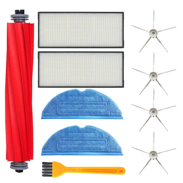 Hepa Filter Side brush mop cloths for Xiaomi Roborock S7 S70 S75 S7Max S7MaxV T7s For Roborock Vacuum Cleaner parts Accessories Set 8