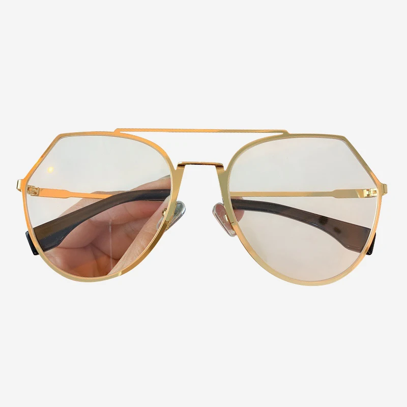 No.5 Sunglasses Новые очки со стальной оправой рамка для женщин брендовая дизайнерская Высококачественная оптическая оправа - Цвет оправы: No.5 Sunglasses