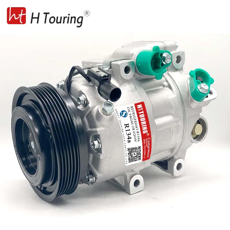 Ac Compressor Voor Hyundai Sonata Santa Fe Kia Sorento Veracruz Optima Amanti Magentis 977012B250 977012B201 977011U100 Co 10916C Ac Compressor Voor Hyundai Sonata Santa Fe Kia Sorento Veracruz Optima Amanti Magentis 977012B250 977012B201 977011U100 Co 10916C