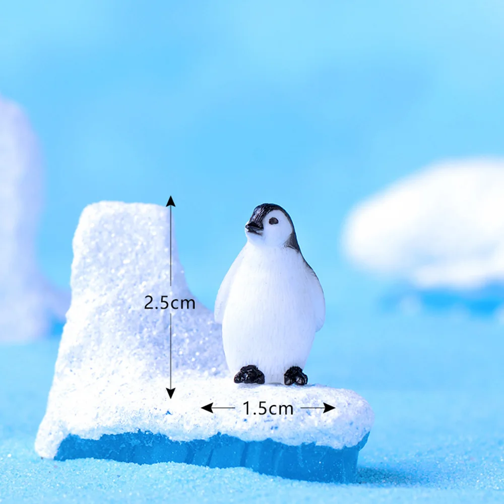 Mini Pinguïns - Miniatuur - Beeldjes - Zwart Wit - Pinguïn - 20 stuks - Decoratie