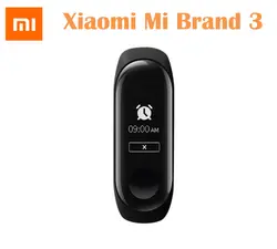 Оригинальный Mi Band 3 умный Браслет Miband3 часы пульсометр фитнес часы 0,78 дюймов OLED дисплей 20 дней в режиме ожидания Brand2 обновление