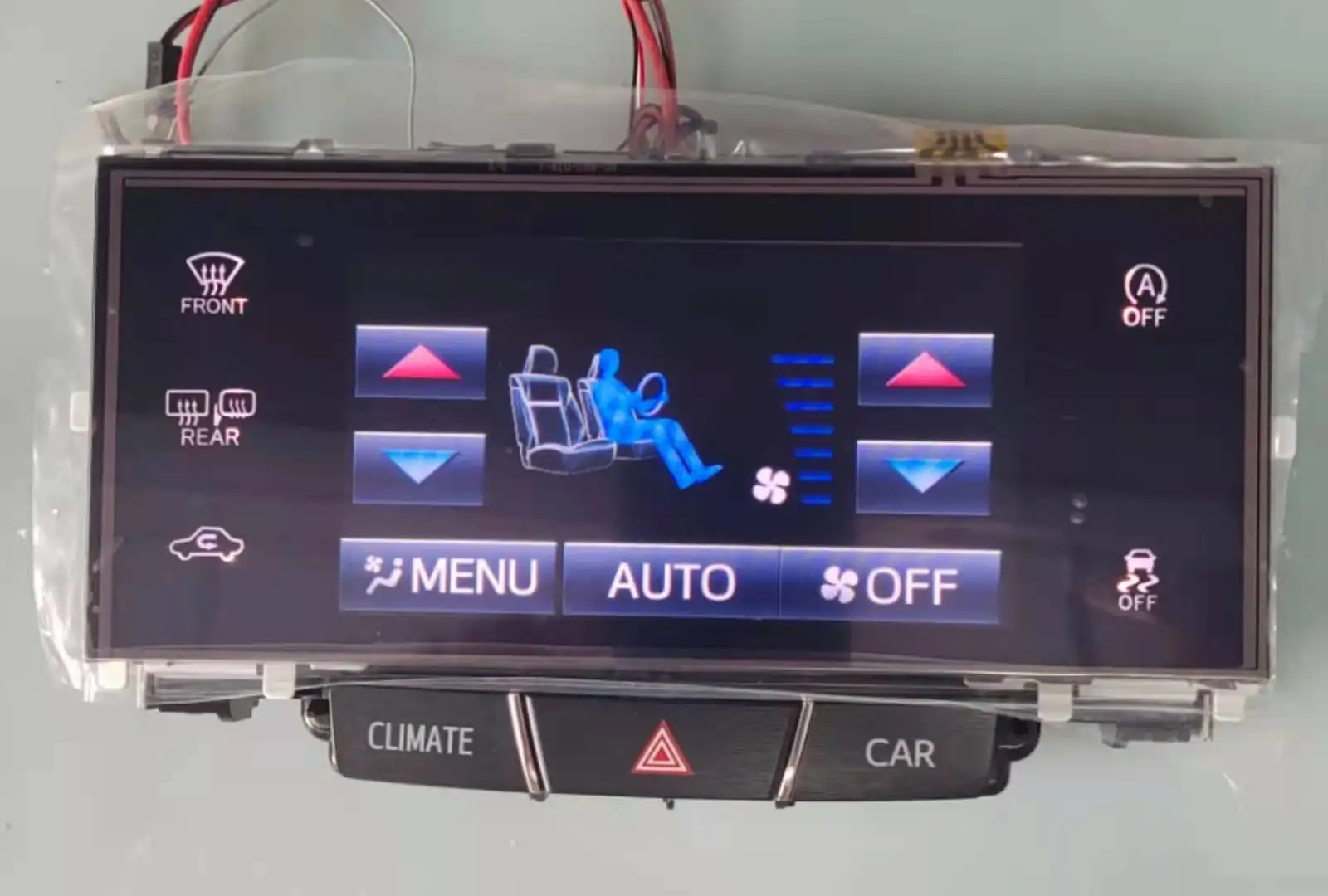 Toyota Crown-ar-condicionado Tela de Toque Pinos 196x85 mm Painel de Controle de Resistência Sensor de Caligrafia - Imagem 3