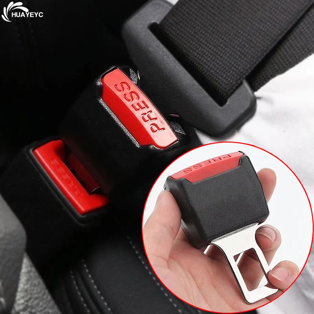 Car Seat Belt Clip Extension Plug Car Safety Seat Lock Buckle Seatbelt Clip Extender Converter