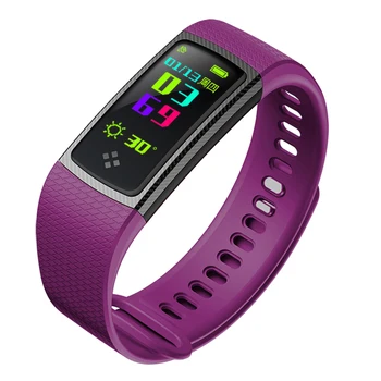 

New S9 Color Blood Pressure Heart Rate Waterproof Fashion Electronic Smart Bracelet