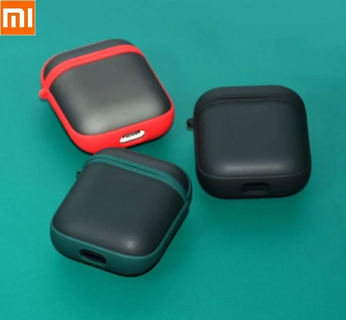 Матовый тонкий и легкий Чехол для наушников Xiaomi AirPods устойчивый к землетрясениям