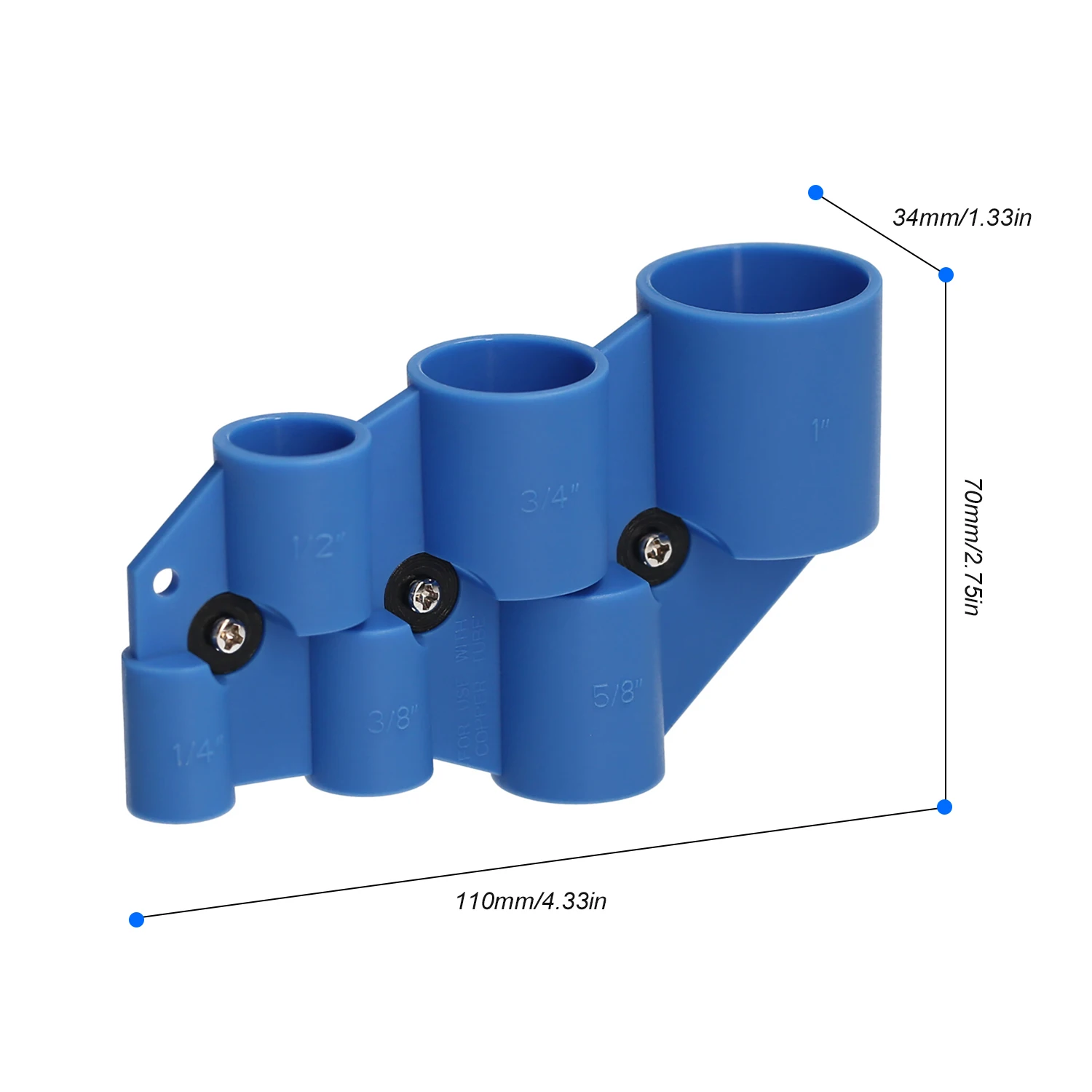 1/4 ��ġ 1/2 ��ġ 3/8 ��ġ 1 ��ġ CPVC PEX ���� Ʃ�� �� ����� �� ���� ������ ����, 5/8 ��ġ 3/4 ��ġ