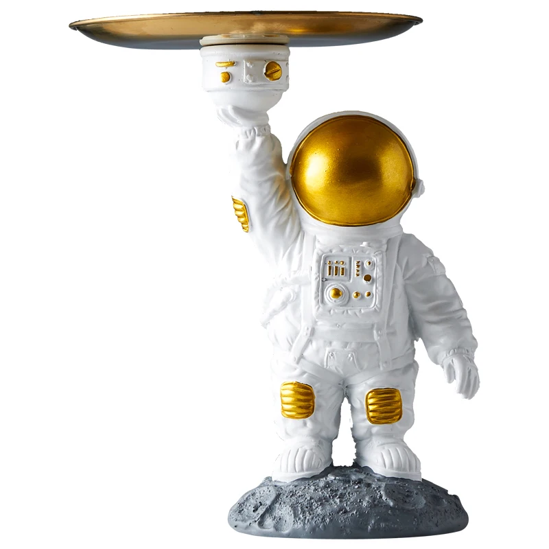

Nordic ins Astronauts Gateway Storage Plate Frame Creative Personality Trend Home Fruit Set