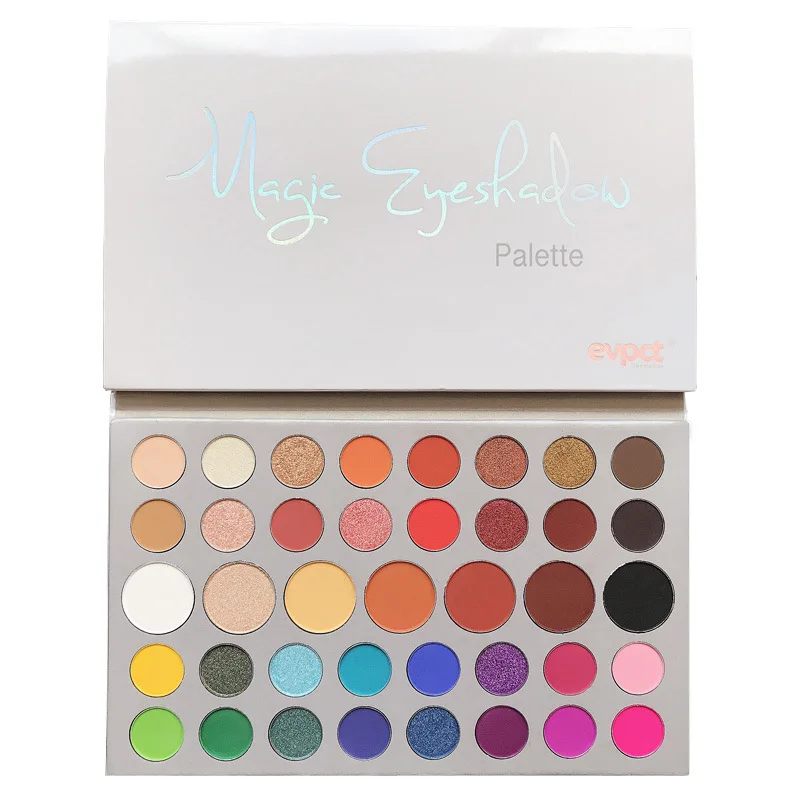 

Evpct Cosmetics 39 Color Eye Shadow Palette Eyeshadow Pressed Pigment Shimmer Matte Waterproof Nude Makeup Pallete Profesional