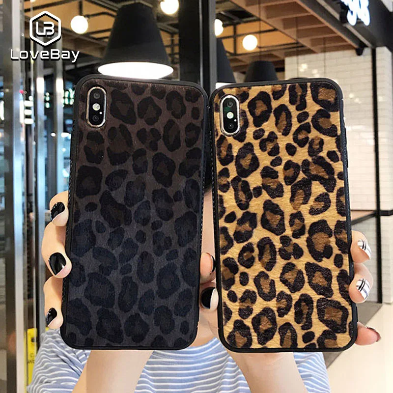 Чехол Lovebay для телефона iPhone 11 6 6s 7 8 Plus XS X XR Max роскошный плюшевый жесткий чехол с
