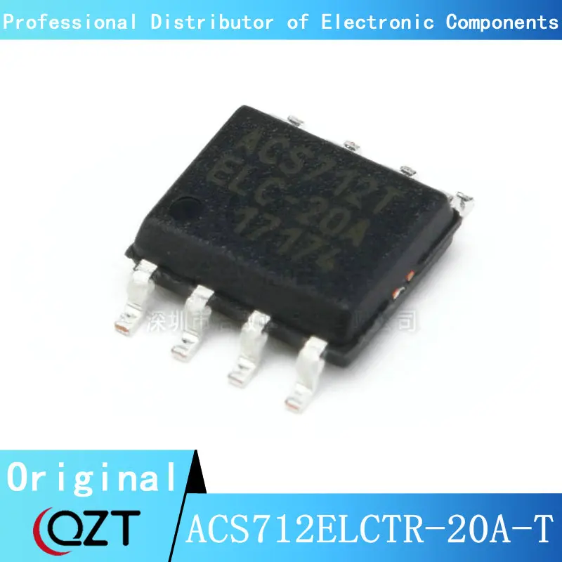 10pcs/lot ACS712ELCTR-20A-T SOP ACS712ELCTR-20A ACS712TELC-20A ACS712T ACS712 SOP-8 chip New spot