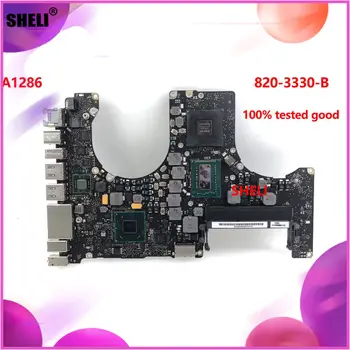 

FOR pro A1286 820-3330-B 2012 With SR0MK Core i7-3820QM i7 3820QM cpu 2.7Ghz laptop motherboard NOTEBOOK PC MAINBOARD board HM77
