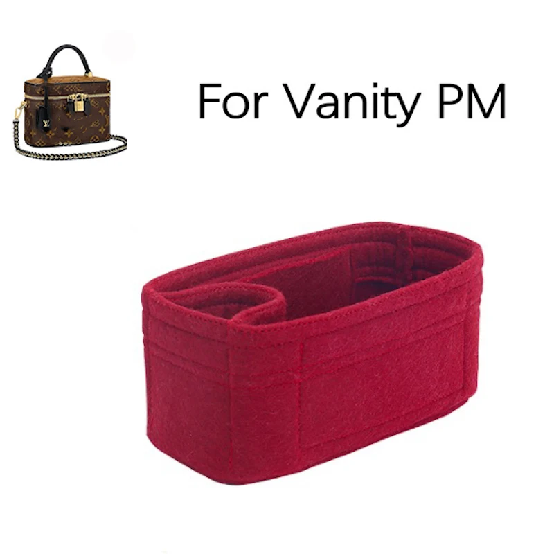For Vanity PM bag insert organizer purse insert, bag shaper-3MM Premium  Felt (Handmade/20 Colors) - AliExpress