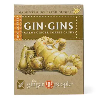 

The Ginger Party Gin Gins Kaffee Ingwer Kaubonbons, 6er Pack (6 x 42 g)