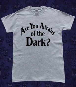 

Are You Afraid of The Dark Halloween 90s Mens T-Shirt Men 2020 Fashion Top Tee New Funny Brand Clothing Top Tee T Shirt