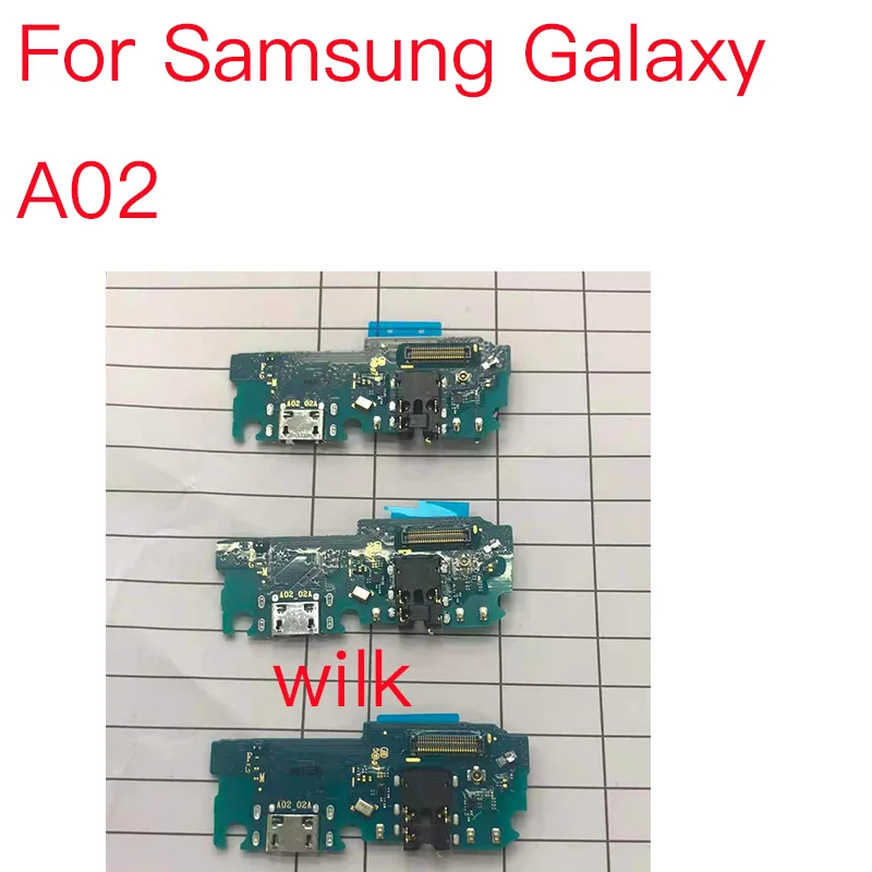 10 шт. новое оригинальное зарядное устройство с портом Board For Samsung Galaxy A02 Мобильный
