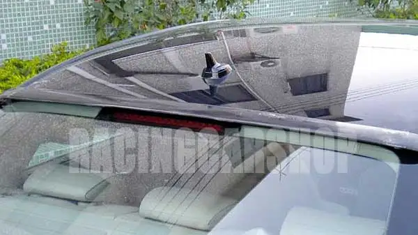 Неокрашенный спойлер на крыше Подходит для Audi A4 B8 2008-2012 A006F