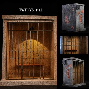 

In stock Hot sell TWTOYS TW1919 1/12 Prison Scene Accessories Jailhouse Blockhouse Can Light Fit Joker Figure