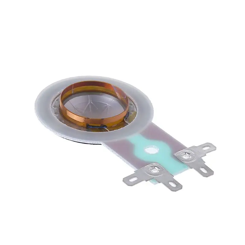 25.4MM Tweeters Voice Coil Round Audio Speaker Treble Coil Horn Titanium Film Copper Clad Alumium Diaphragm Repair Accessories