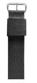 Silver Black LEONIDAS Nato нейлоновый ремешок для часов Ремешки для наручных часов металлическая пряжка на ремень ремешок для часов женские мужские cinta 13 14 17 18 19 20 мм Relojes Hombre - Цвет ремешка: Silver Black