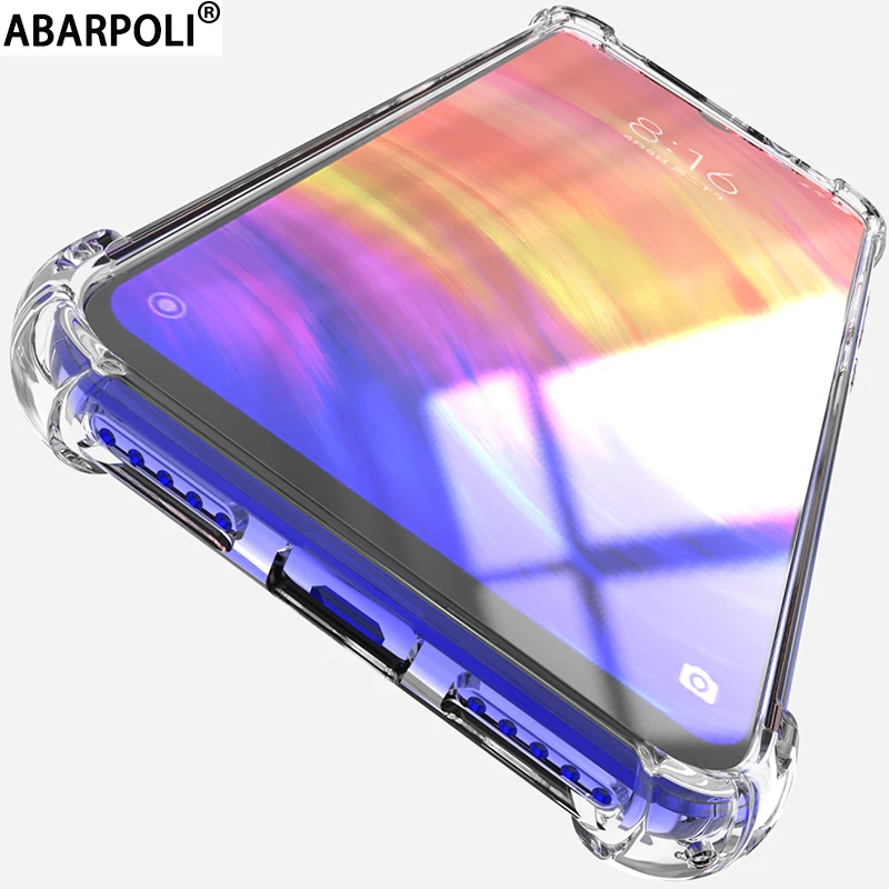 Airbag Soft Silicone Case for Xiaomi 8 9t Pro CC9 6 F1 Redmi 5a 7 6a 7a K20 Shockproof Cover Max 2 3 5 Plus |