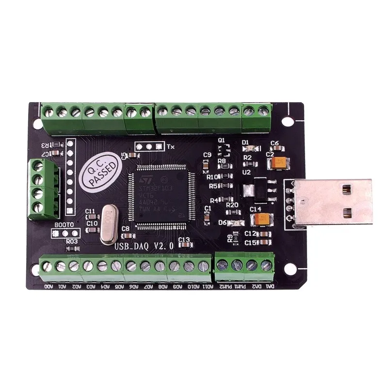 USB карта сбора данных Labview-12 бит с одним концом AD100Ksps2 Road DQA PWM Counter DIO | Бытовая