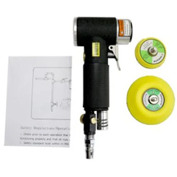

Air Angle Sander, Mini Air Angle Sander 90 degree Pneumatic Polishing Grinding Machine + 2Inch 3Inch Sanding Pad