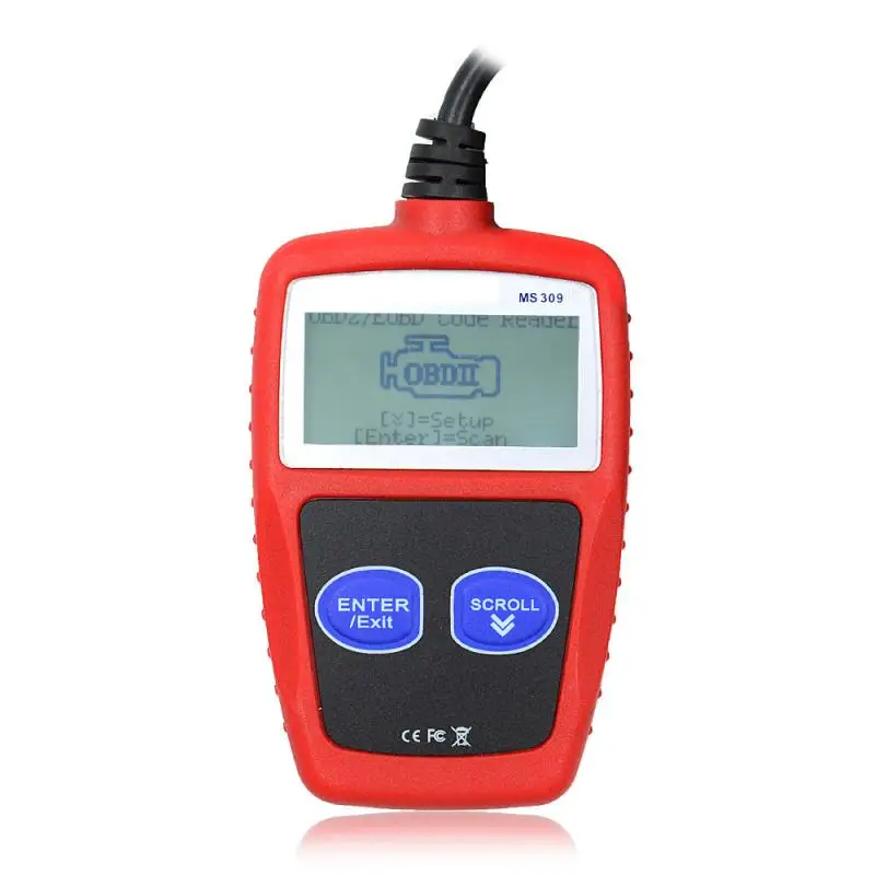 MS309 CAN BUS OBD2 Car Code Reader Diagnostic Tool Car Code Scanner With Multi-languages Car Computer Diagnostic Instrument Tool cheap car inspection equipment