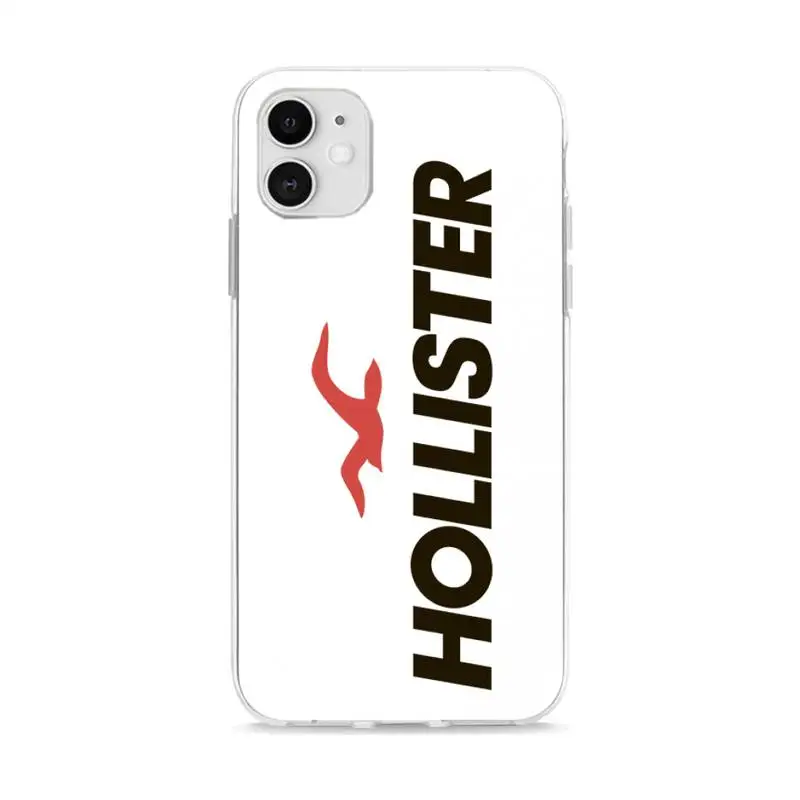 Hollister Phone Case Funda Coque Airpods For Iphone 11 12 Pro Max Case Xr 6 7 8 Plus X 6s Mobile Accessories Phone Case Covers Aliexpress