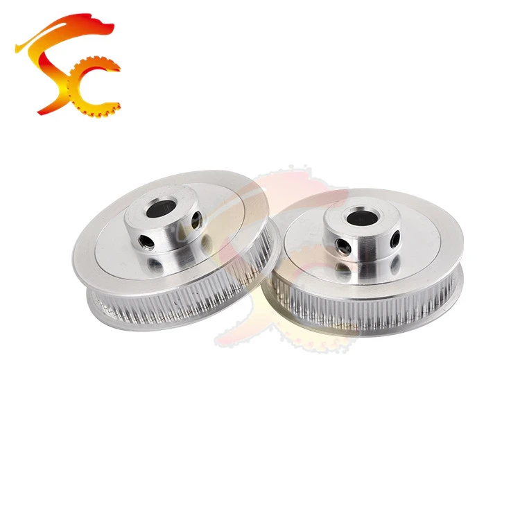 

High quality 1pcs Timing Pulley GT2 60 teeth 6.35mm bore fit belt width 6mm 2GT 60teeth 60 tooth Free shipping