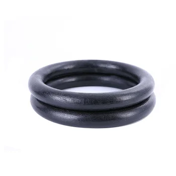 

2pcs 28 Mm Handle ABS Exercise Equipment Gymnastic Ring With Foam Pull Ups Muscle Training Fitness Workout Non-Slip Practical