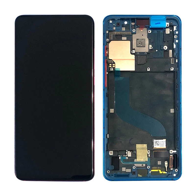 Для Xiao mi 9 T mi 9 T mi 9 T ЖК-дисплей кодирующий преобразователь сенсорного экрана в сборе+ рамка для Xiaomi mi 9 T Pro mi 9 T Pro lcd
