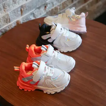 

Comfortable Sneakers Shoes boys sports fashion casual kids size 21-30 shoes for girls running shoes breathable sports child