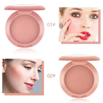 

MISS ROSE 12 Colors Natural Brighten Skin Colour Matte Blush Long Lasting Mineral Rouge Powder Cake Cosmetic TSLM1