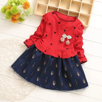 

Baby Dresses Infant Baby Kids Bow Design Belt Pearl Dress Summer Ruffles Dress Casual Princess Party Dresses