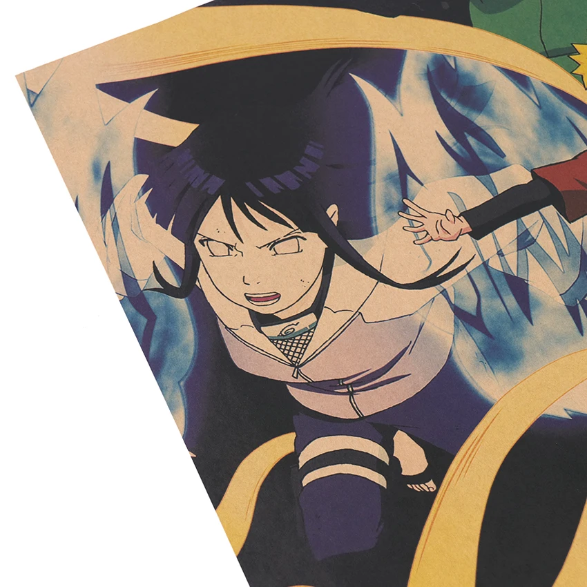 1 предмет Новинка Постер Naruto в винтажном стиле Классические тапочки виде