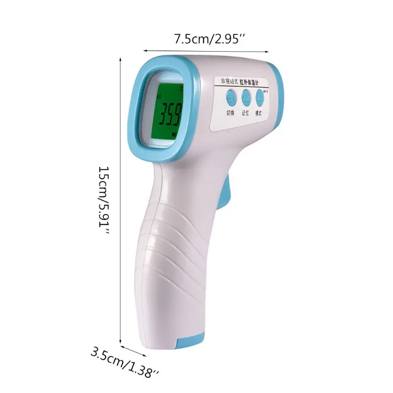 

Body Forehead Infrared Thermometer Temperature Thermometer Non Contact for Fever