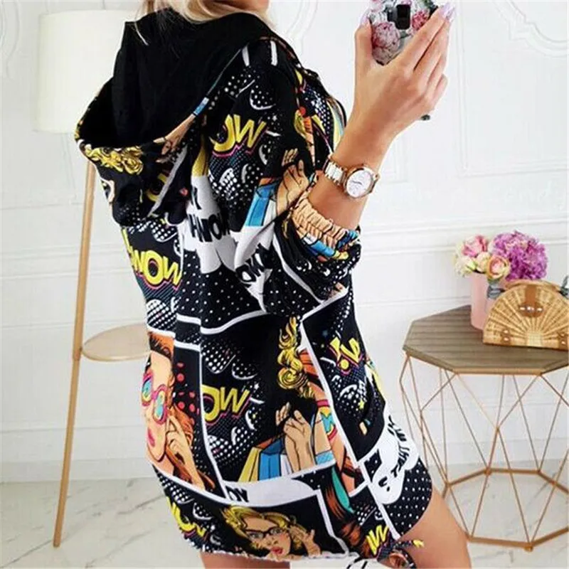 FREE SHIPPING Full Print Vintage Outwear Overcoat JKP4381