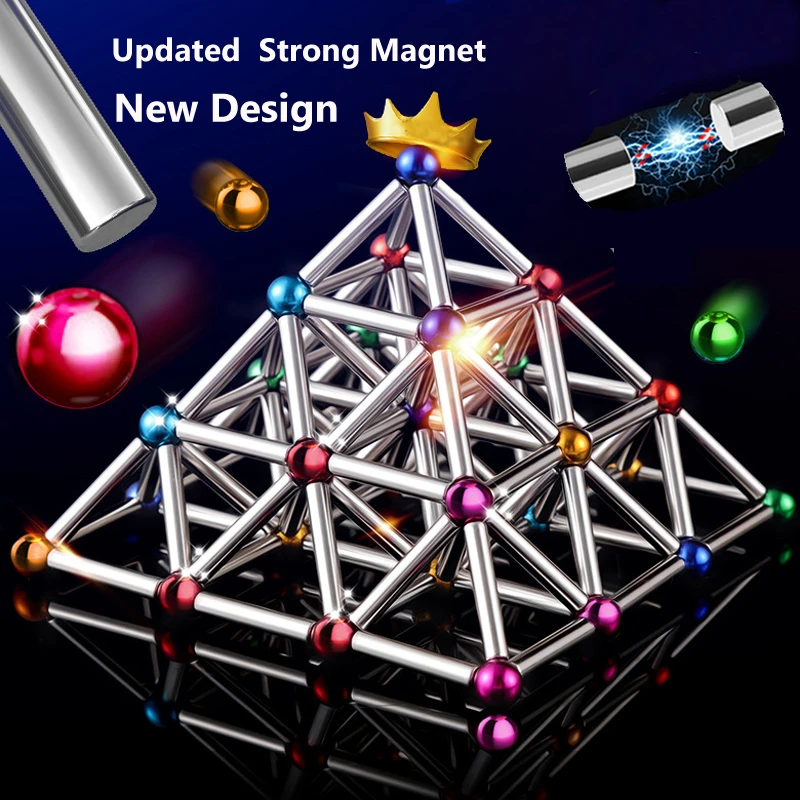 100 magnetic balls