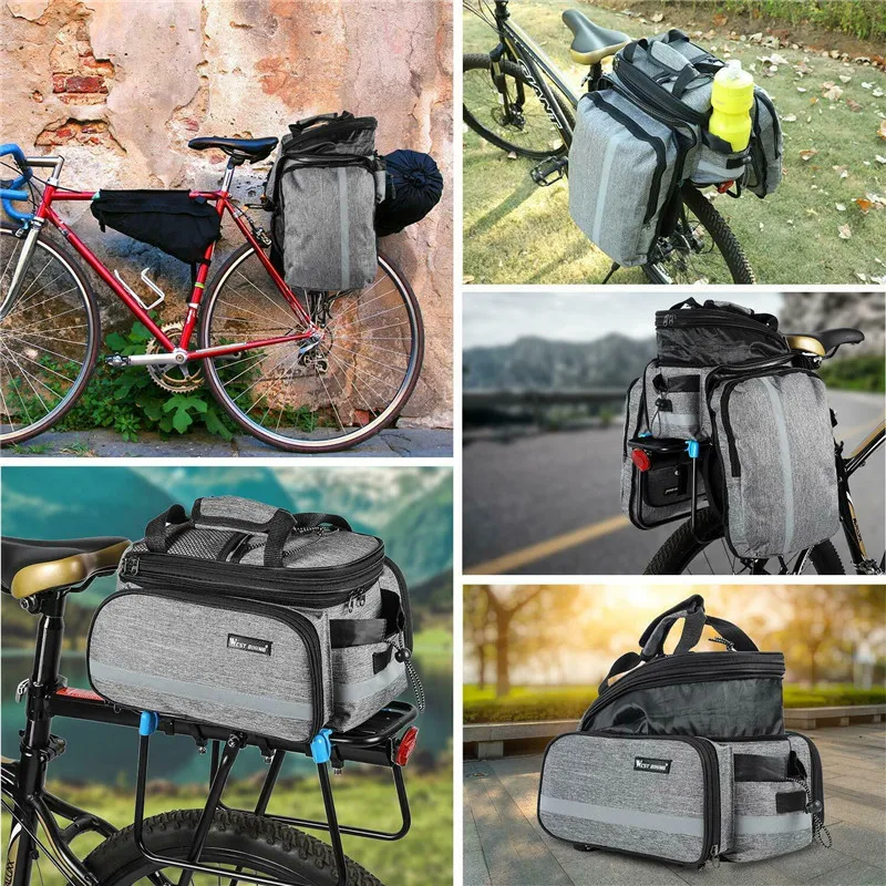 WEST BIKING сумка для велосипеда панье сумка для багажа Корзина для переноски Горный Дорожный велосипед сумка-Седло задний багажник сумки