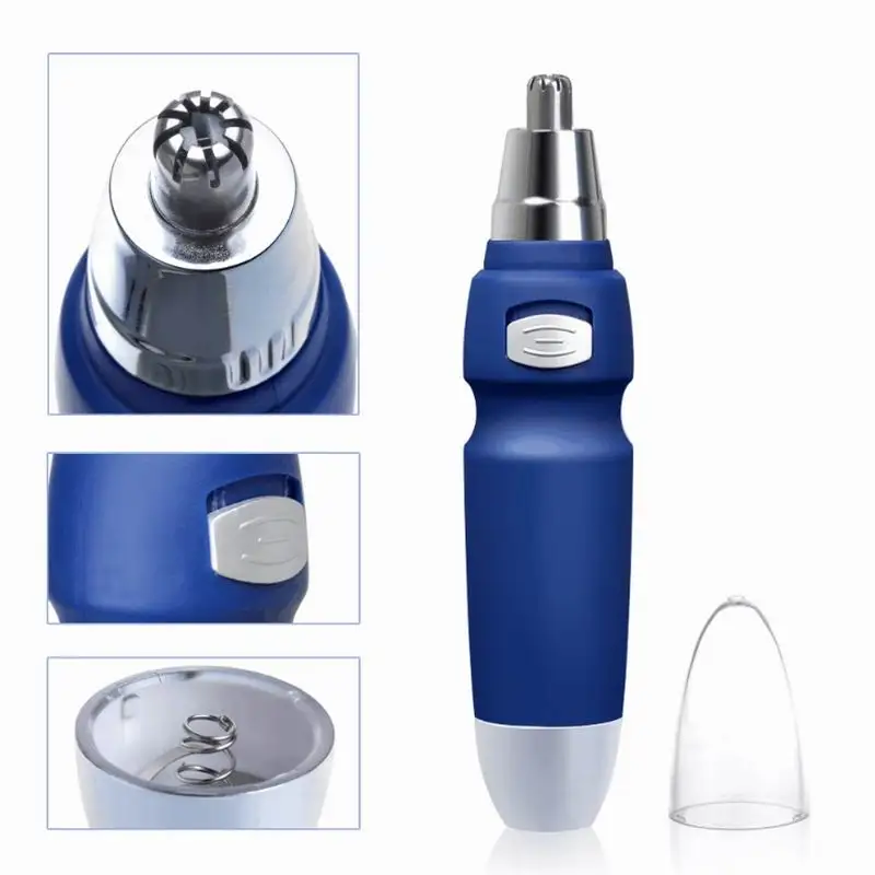 Горячая Распродажа машинка для стрижки носа от Developfly работающая батареек