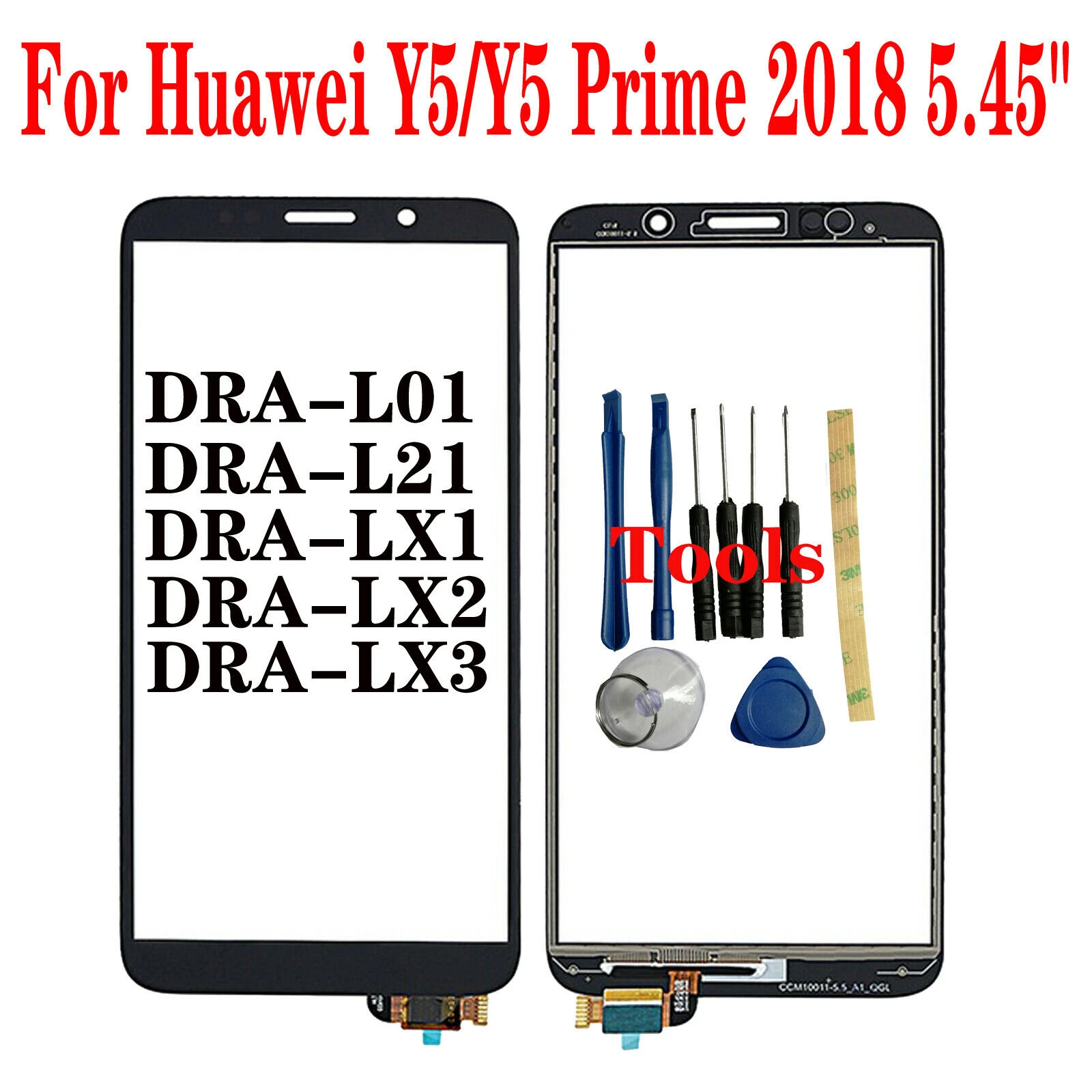For Huawei Y5/y5 Prime 2018 Dra-l01 Dra-l21 Dra-lx2 Lx3 Outer Glass Touch  Screen - Mobile Phone Touch Panel - AliExpress