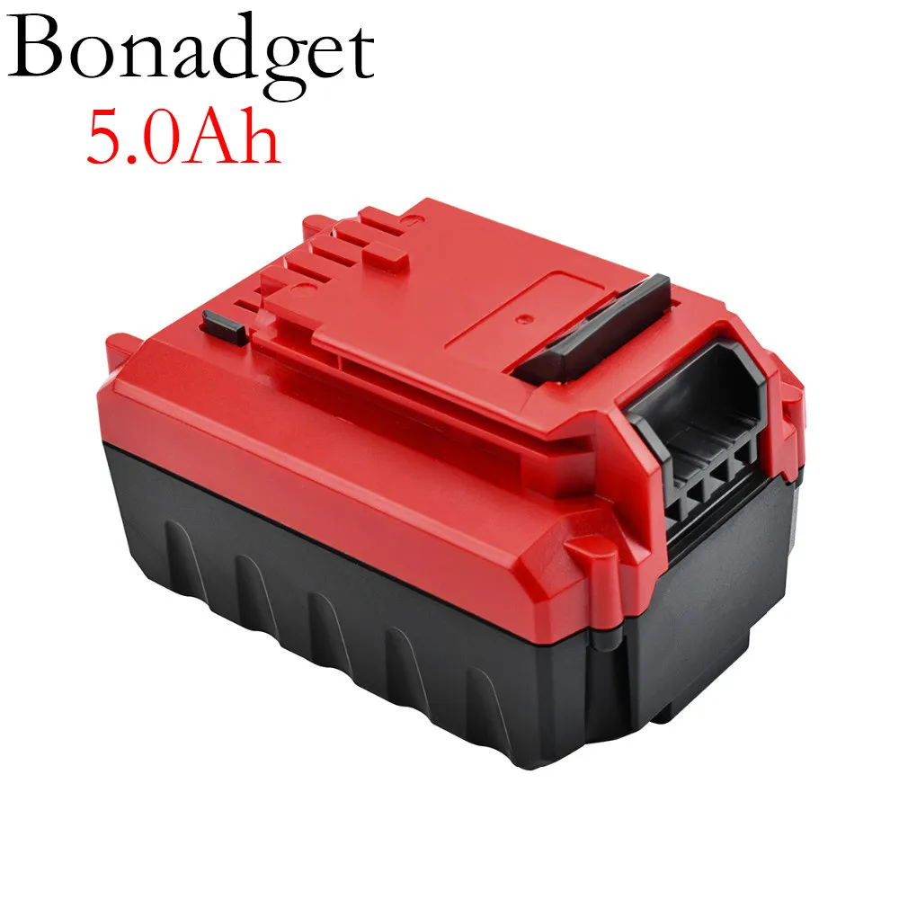

Bonadget 5.0Ah Li-lon Battery Power Tools for Porter Cable PCC685 PCC685L PCC685LP PCC680L PCC682L