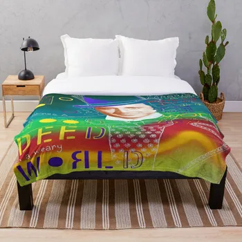 

Wonka Vision Throw Blanket Soft Sherpa Blanket Bed Sheet Single Knee Blanket Office Nap Blanket